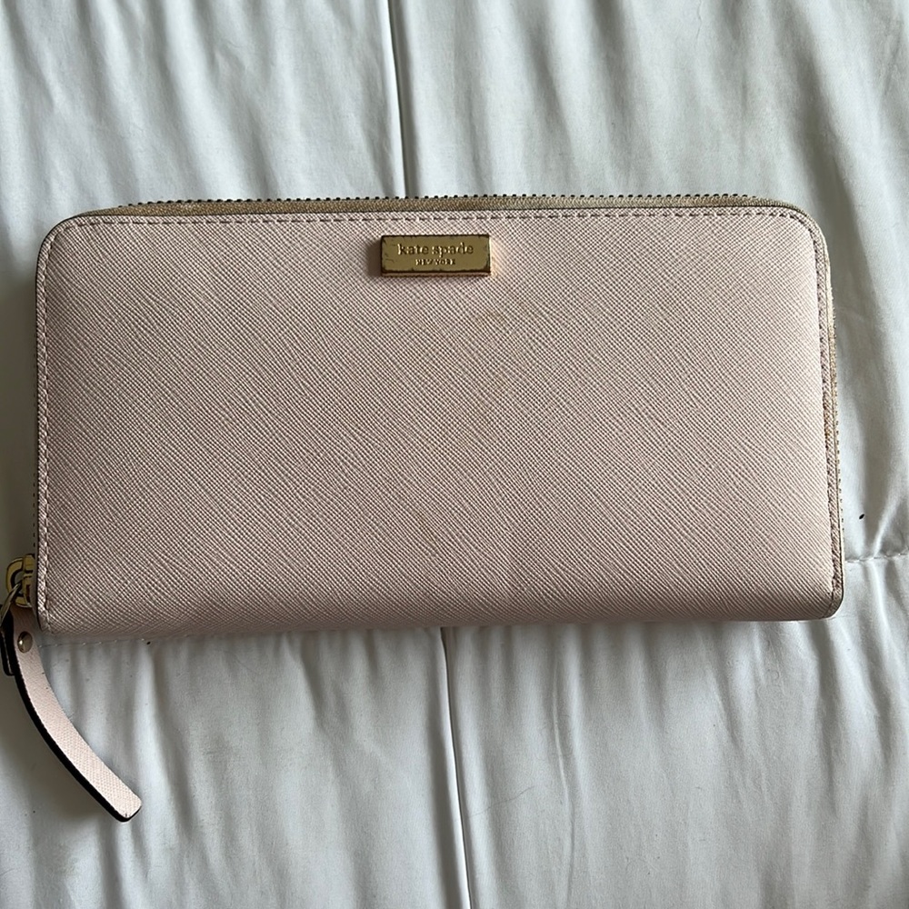 Kate spade baby pink wallet
